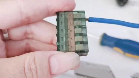 Conector rápido de cable para LED Conector de cable a presión Terminales de conexión rápida