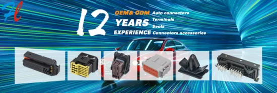 Enchufe auto del conector eléctrico del conector automotriz de 3 maneras de la prenda impermeable del conector auto de 3 pines